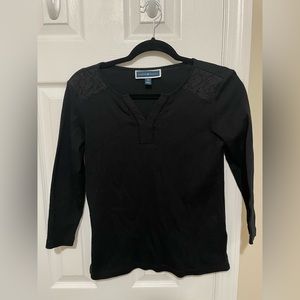 Black Karen Scott shirt